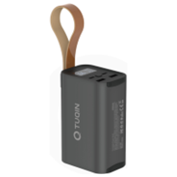 باور بانك كيو-توكين -  27000mAh -  اسود - QP39