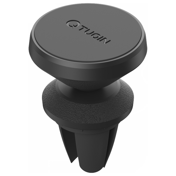 حامل موبايل للسيارة كيو-توكين QH03 - بلاستيك ABS مع نقش جلدي - أسود