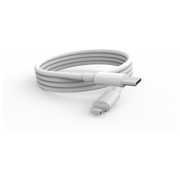 كيبل يو اس بي سي الى لايتينغ ناين - CL 008 - بطول 1 متر - ابيض