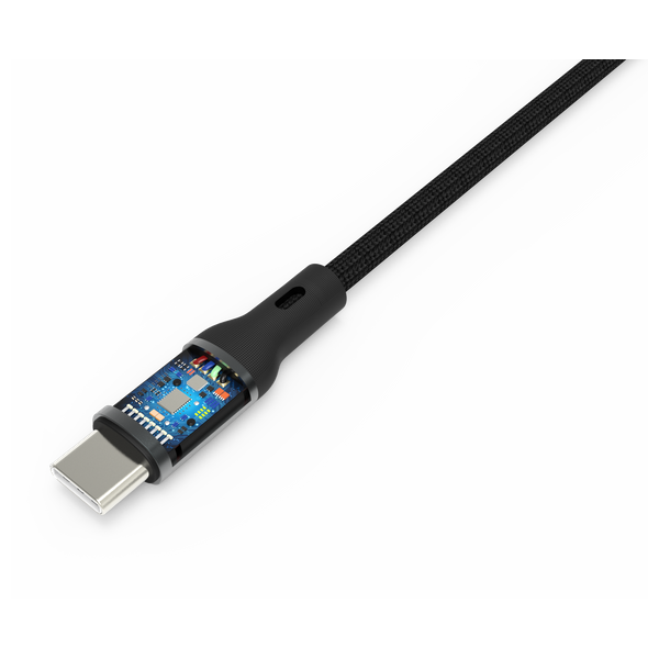 كيبل يو اس بي سي الى يو اس بي سي ناين - CL 010 - بطول 1 متر - بقوة 60 واط - اسود