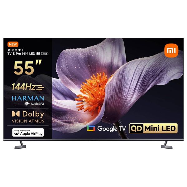  Xiaomi ELA6304GL- 55 Inch 4K - Mini LED 144 Hz-Google TV - Dark Gray 