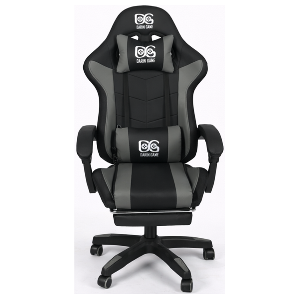  Darin Game Newroz RGB Pro - Gaming Chair - RGB Lighting - Lumbar Massage - Footrest - Grey 