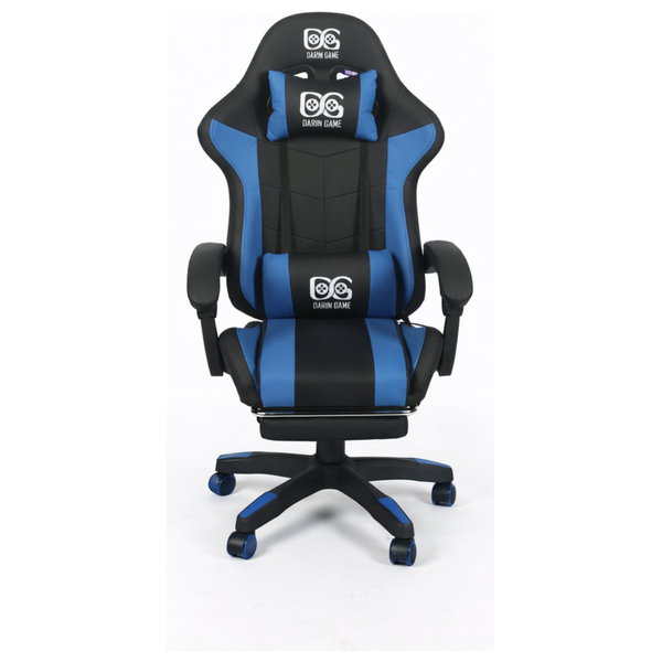  Darin Game Gaming Chair - RGB Lighting - Massage - Footrest - Black 