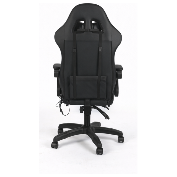  Darin Game Newroz RGB Pro Gaming Chair - RGB Lighting - Massage - Footrest - Black 