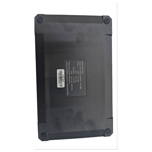 بطارية يو بي اس كومبو رايزنك - poe45w12v - بطارية تعمل لمدة 6 ساعات - بحجم 10000 مللي امبير - اسود