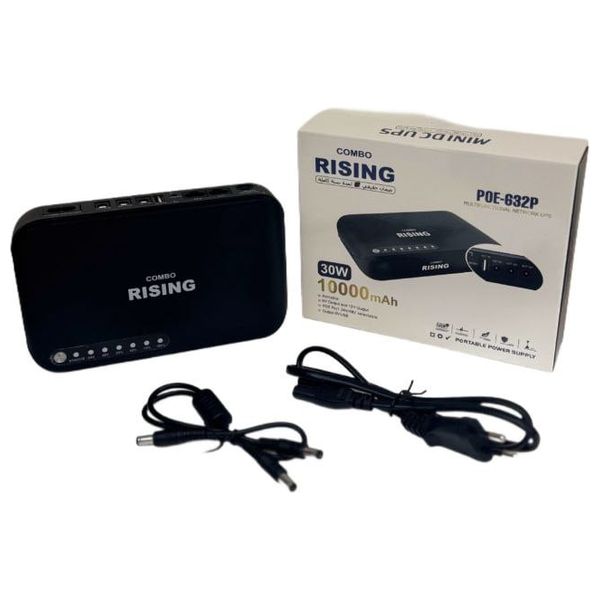 Combo Rising - UPS - 30w - 1000 mAh - Black