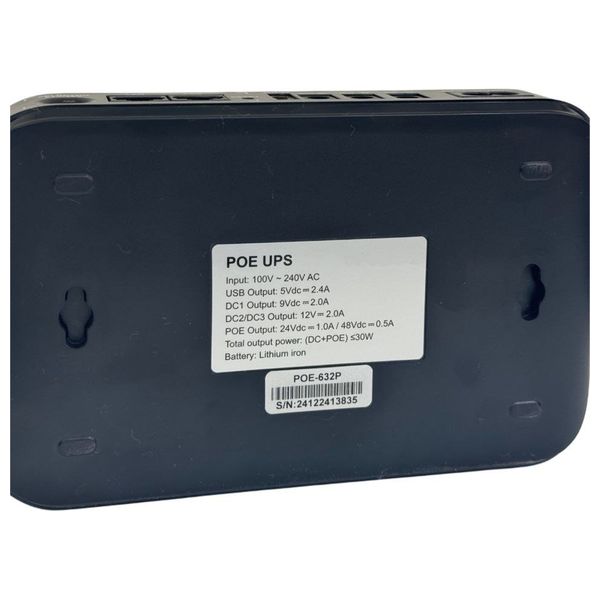 Combo Rising - UPS - 30w - 1000 mAh - Black