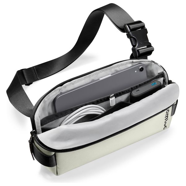 Tomtoc SlingBean T21 - Belt Bag - 8.3 Inch - Grey