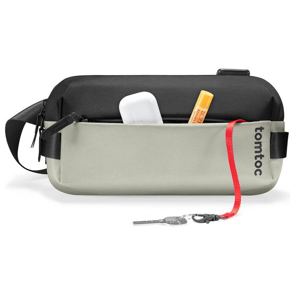 Tomtoc SlingBean T21 - Belt Bag - 8.3 Inch - Grey