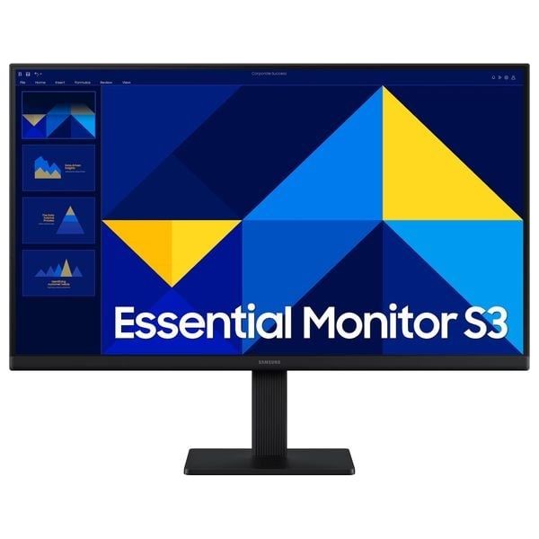  شاشة حاسبة سامسونج 24-انج فئة LS24D-G302EMXUE  - سرعة الاستجابة 5 ملي ثانية - 100 هيرتز - Full HD 