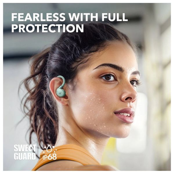  سماعة بلوتوث على الاذن انكر - Soundcore Sport X20 - بطارية تعمل لمدة 12 ساعة - اخضر 