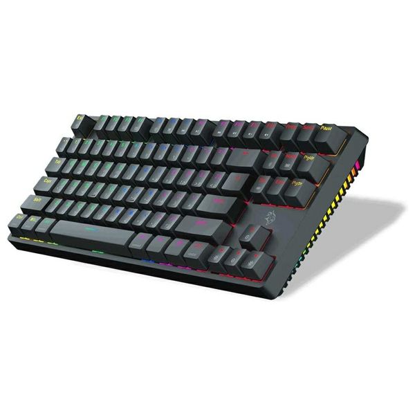  Porodo PDX220 BSW - Wireless Keyboard - RGB - Up to 10 hours - Black 