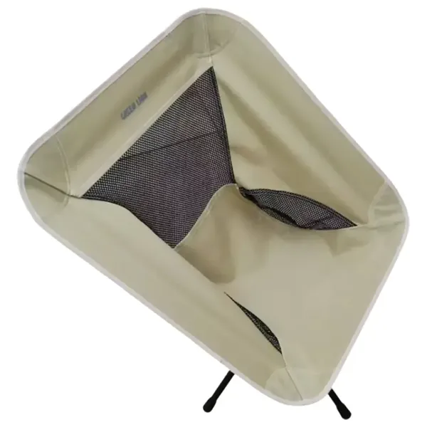  Green Lion CampMate - Durable Camping Chair - Foldable Design with 360° Rotation - Khaki 