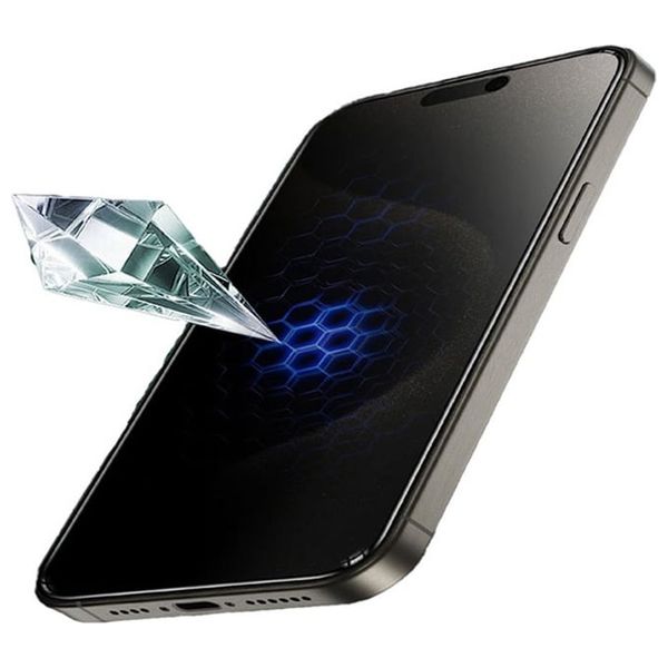  GREEN LION Screen Protector For iPhone15 Pro Privacy - Black 