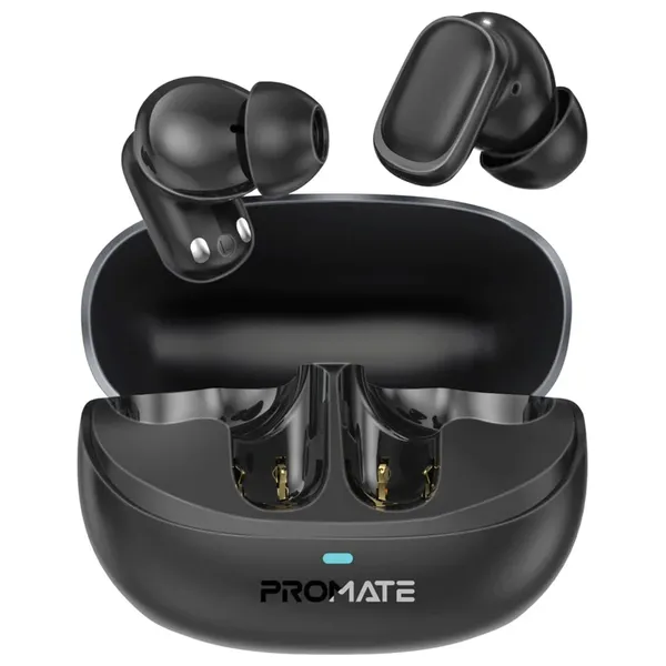  Promate Lush Pro - Bluetooth Headphone In Ear - Up To 6 hours - 12 meters - Black 