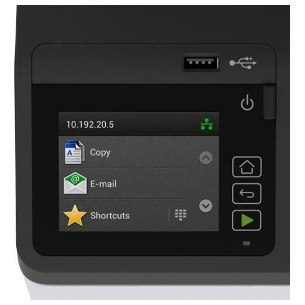  طابعة ريكو نافثة للحبر الكل في واحد ملونة - MC240FW - واي فاي - دقة طباعة تصل إلى 2400 × 600 نقطة - ابيض 