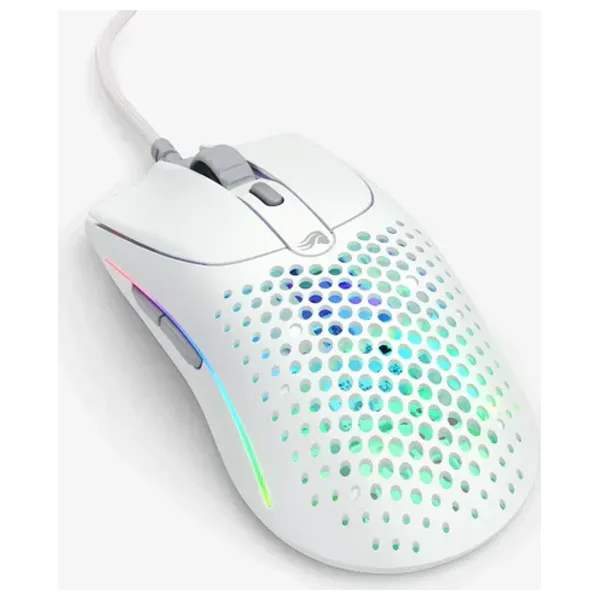  Glorious - Wired Gaming Mouse - RGB Lighting - 26000 DPI - White 