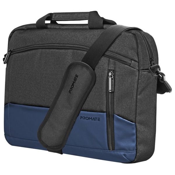  Promate SATCHEL MB - Laptop Bag - 15.6 Inch - Blue 