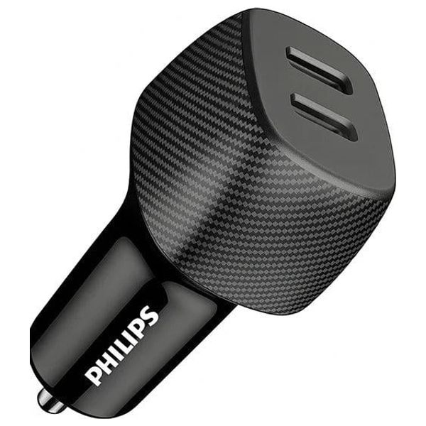  Philips DLP5522C - Car Charger - 60W - Black 