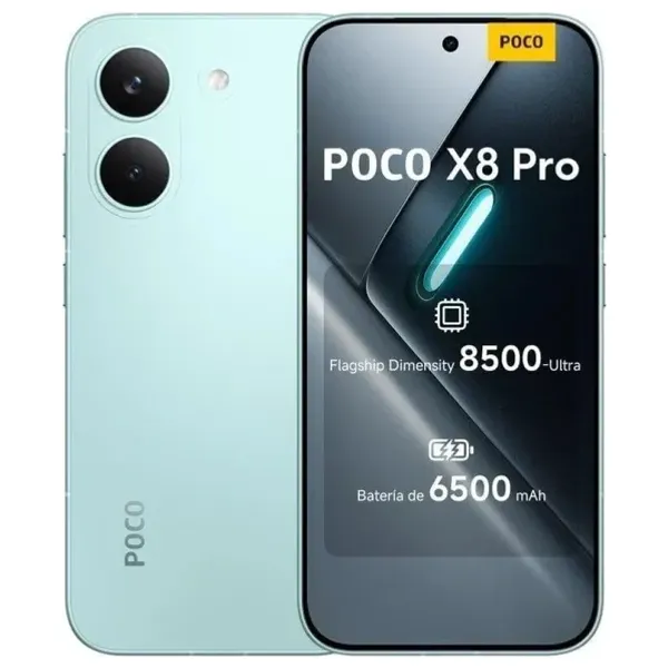 Xiaomi POCO X8 Pro - Dual SIM - 6.59 Inch AMOLED - Dimensity 8500-Ultra - 6500mAh, 100W HyperCharge