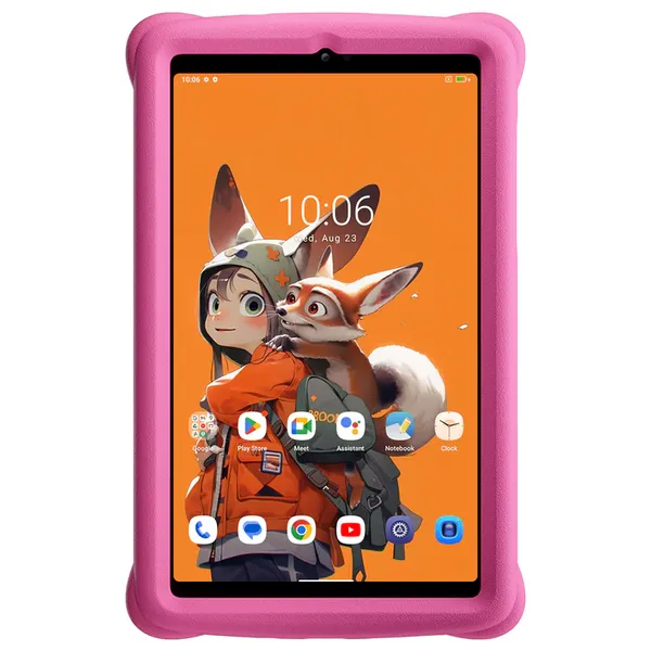  تابلت بلاك فيو Tab 60 Kids - دبل سيم - 8.68 بوصة IPS - معالج يونيسوك T606 - 6050 مللي أمبير بالساعة، 10 واط 