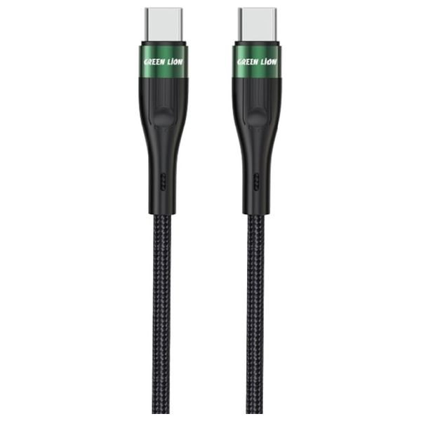 كيبل يو اس بي سي الى يو اس بي سي كرين ليون - بطول 1 متر - 60 واط - اسود