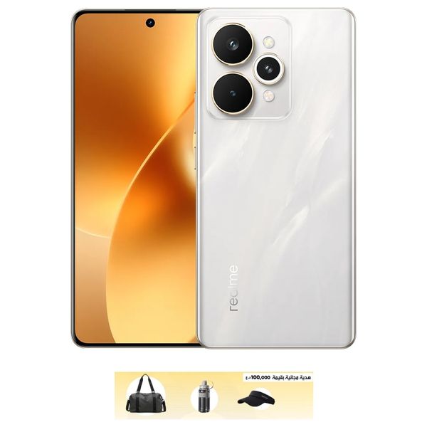 Realme 15 Pro - 6.8 Inch, OLED, 144Hz, - Snapdragon 7 Gen 4 - 7000mAh, 80W + Bag + Water Bottle + Sun Hat