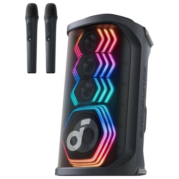  سماعة بلوتوث انكر - Soundcore Rave 3S - بقوة 200 واط - اسود 