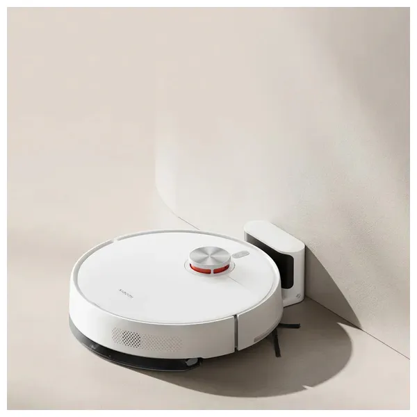  مكنسة الروبوت الذكية شاومي - S40 - بطارية بحجم 5200 مللي امبير - خرائط ذكية - قوة شفط 10000 باسكال - ابيض 