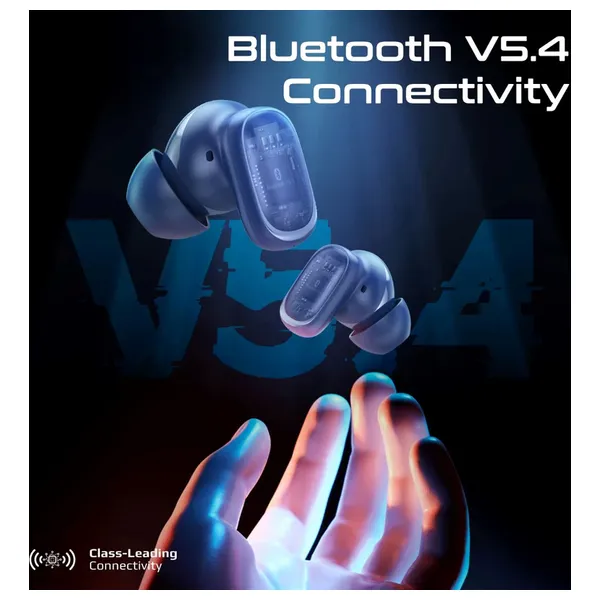  Promate Lush Pro - Bluetooth Headphone In Ear - Up To 6 hours - 12 meters - Blue 