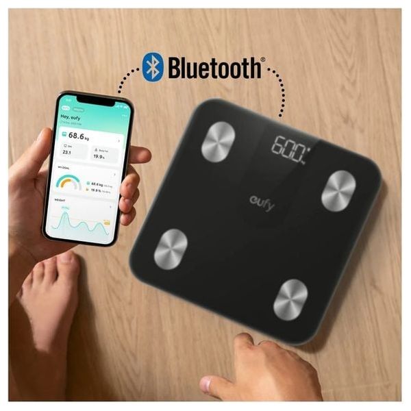 ميزان شخصي انكر - T9120K11 - بلوتوث - اسود