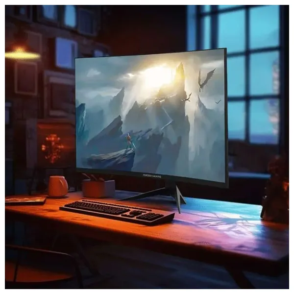 Porodo 32-Inch PDX523 BK - Gaming Monitor - 6.5ms - 165Hz - QHD - Black