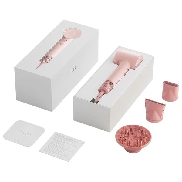 Laifen SE2 - Hair Dryer - 1400W - 2 Speeds, 4 Temperature Modes, Overheat Protection + Hair Brush