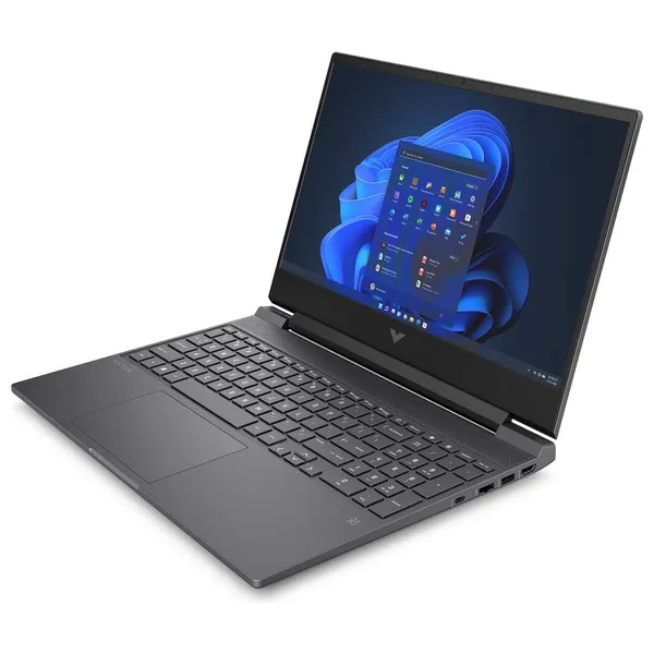  لابتوب ألعاب اتش بي فيكتوس 15-fb3025ne - شاشة 15.6 بوصة FHD 144 هرتز - معالج AMD Ryzen 7 7445H - ذاكرة 16 جيجابايت DDR5 - تخزين 512 جيجابايت SSD - كارت شاشة NVIDIA RTX 3050 6 جيجابايت - نظام ويندوز 11 برو 