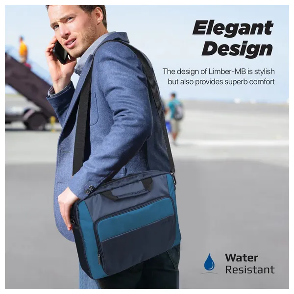  Promate Limber MB - Shoulder Bag - Lightweight & Multi-Pocket - 15.6 Inch 