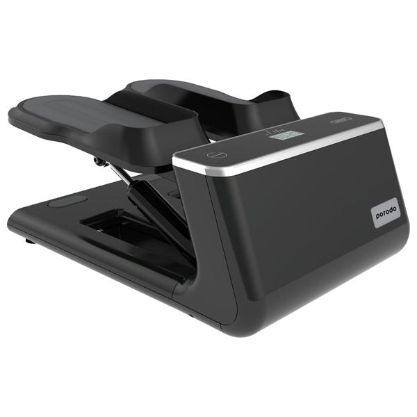 Porodo Lifestyle Mini Stepper with Elastic Ropes - Black