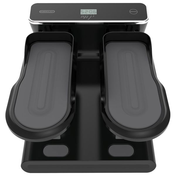 Porodo Lifestyle Mini Stepper with Elastic Ropes - Black