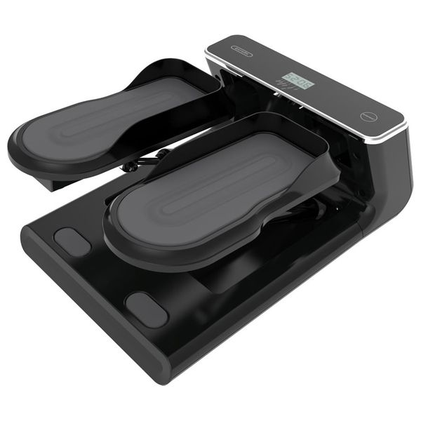 Porodo Lifestyle Mini Stepper with Elastic Ropes - Black