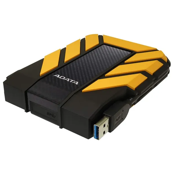  قرص صلب خارجي من اي داتا HD710 Pro سعة 1 تيرابايت - اصفر 