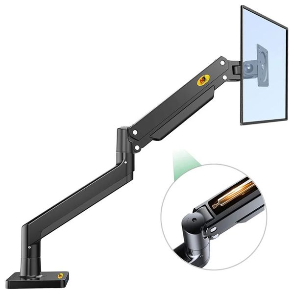  حامل شاشة مكتبية  نورث بايو اي جي NB-G50 - نطاق تحمل الشاشة 22 الى 40 - دوران360 درجة - أسود 