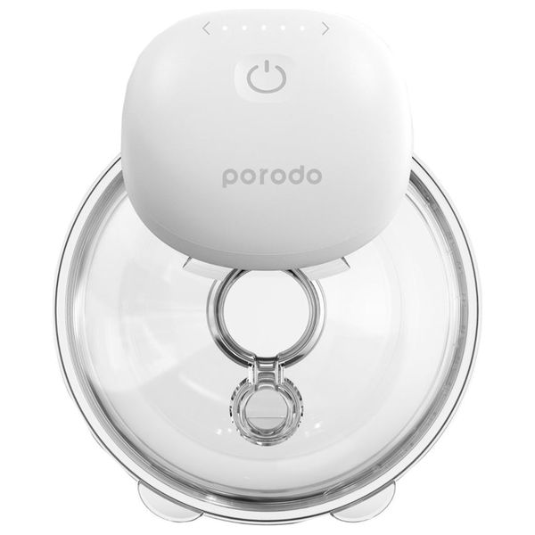  Porodo PD LFST016 WH - Wearable Electric Breast Pump - 180ml - Up To 3 hours - White 