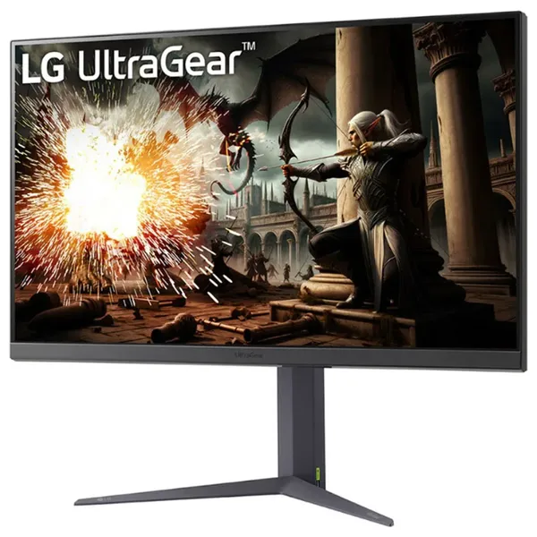  شاشة ال جي ألترا جير 32GS75Q - B - 32 انج - 180 هيرتز - زمن الاستجابة - IPS - أسود 