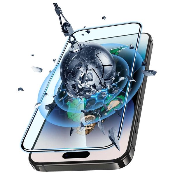  Green Lion 4 in 1 Screen and Camera Protection Pack for iPhone 15 Pro - Transparent 