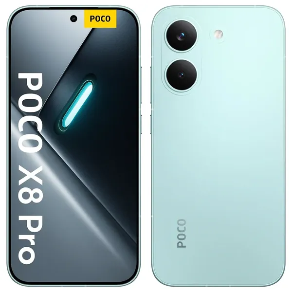 Xiaomi POCO X8 Pro - Dual SIM - 6.59 Inch AMOLED - Dimensity 8500-Ultra - 6500mAh, 100W HyperCharge