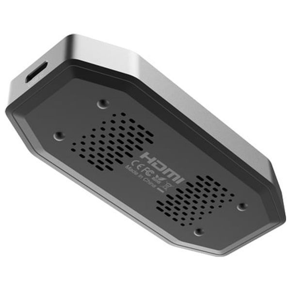  Powerology PWCC1C1HD - Capture Card - 4K - USB-C Connection - Compatible with OBS Studio/XSplit- Black 