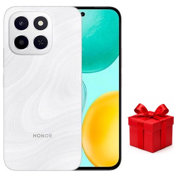 هونر X6c - دبل سيم - شاشة 6.61 بوصة - معالج MediaTek Helio G81 Ultra - بطارية 5300 مللي أمبير بالساعة، شحن سريع 35 واط AI + هدية مجانية