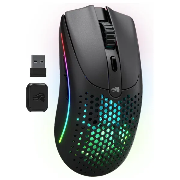  Glorious - Wireless Gaming Mouse - Bluetooth 5.2 - 210-Hour Battery Life - Black 