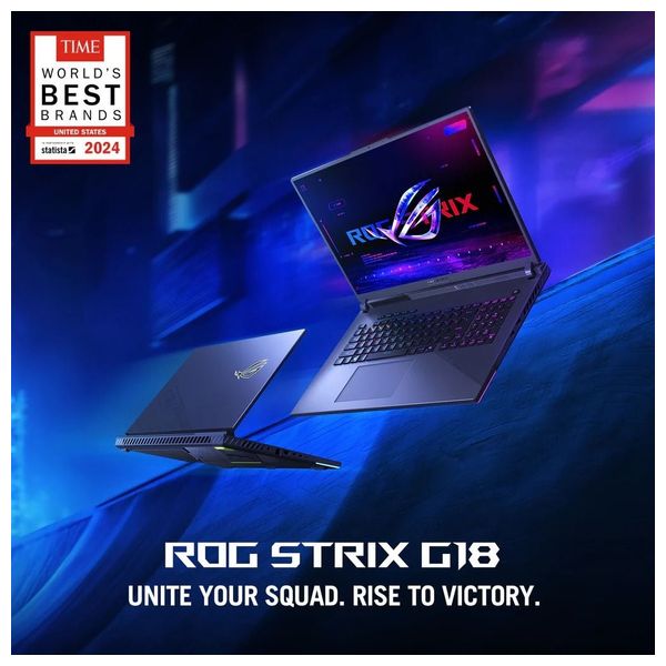 لابتوب اسوس 18 انج - 90NR0LA1 M00150 - Intel Core i7-14650HX - RTX 5050 8GB - دوز - 16 كيكابايت/512 كيكابايت SSD 
