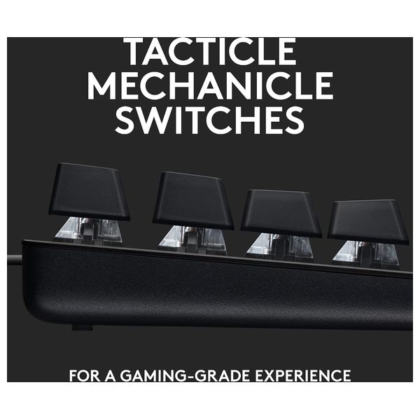  Logitech G413 SE - Mechanical Gaming Keyboard - Black 