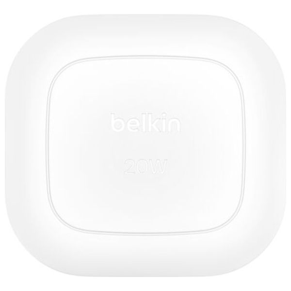 شاحن جداري بلكن - 20 واط - 2659 - مع كيبل يو اس بي سي  بطول 1 متر - ابيض